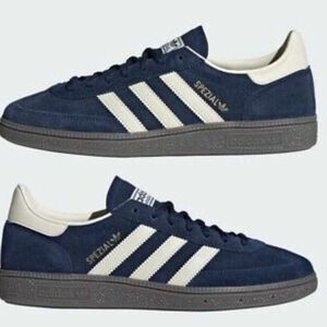 Adidas Handball Spezial Shoes - Navy and Cream